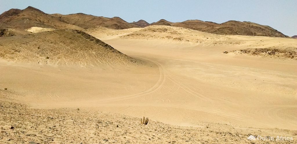 Aussichtspunkt über die Wüste